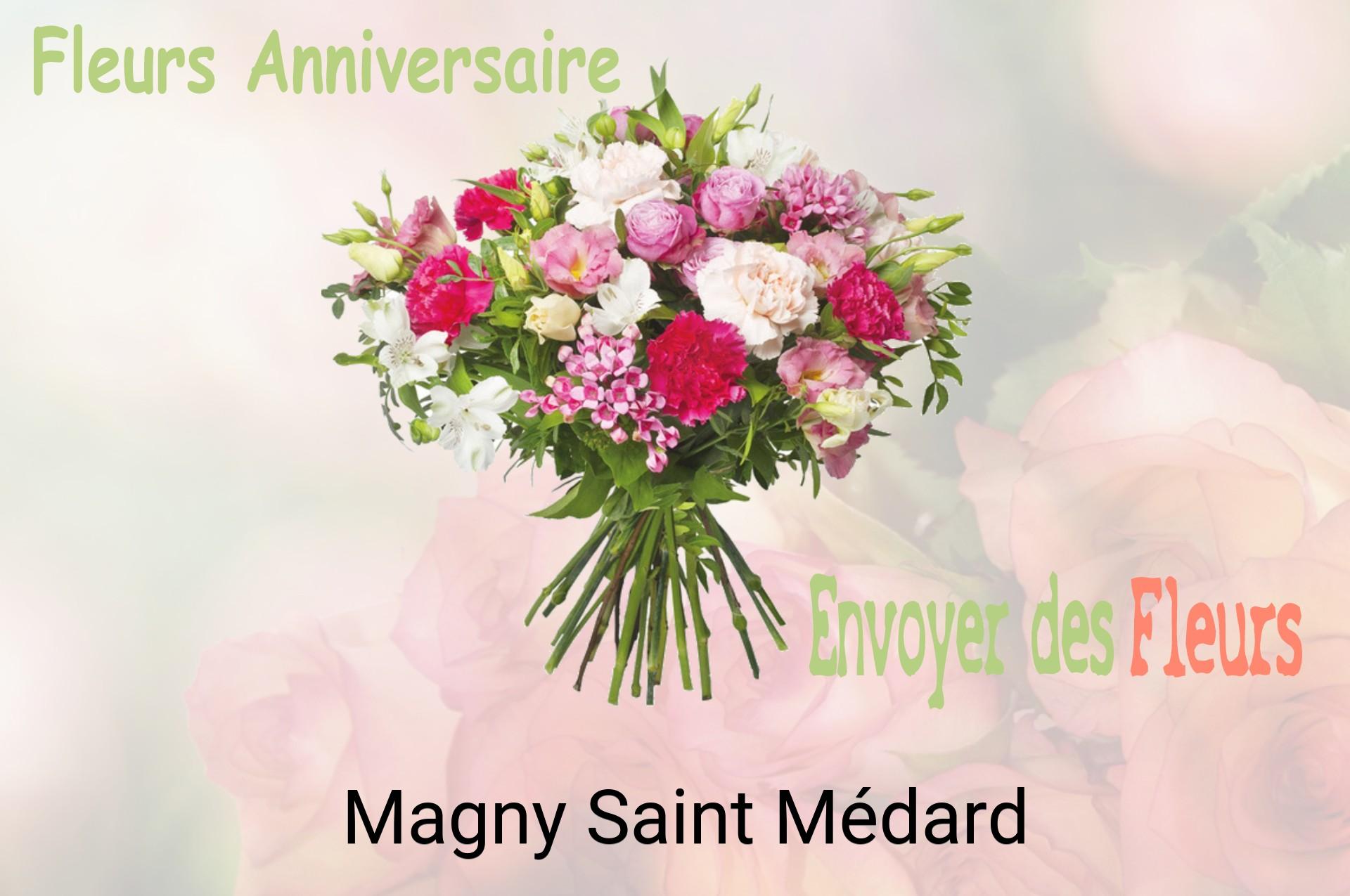 Bouquet de fleurs d’anniversaire livré à Magny-Saint-Médard